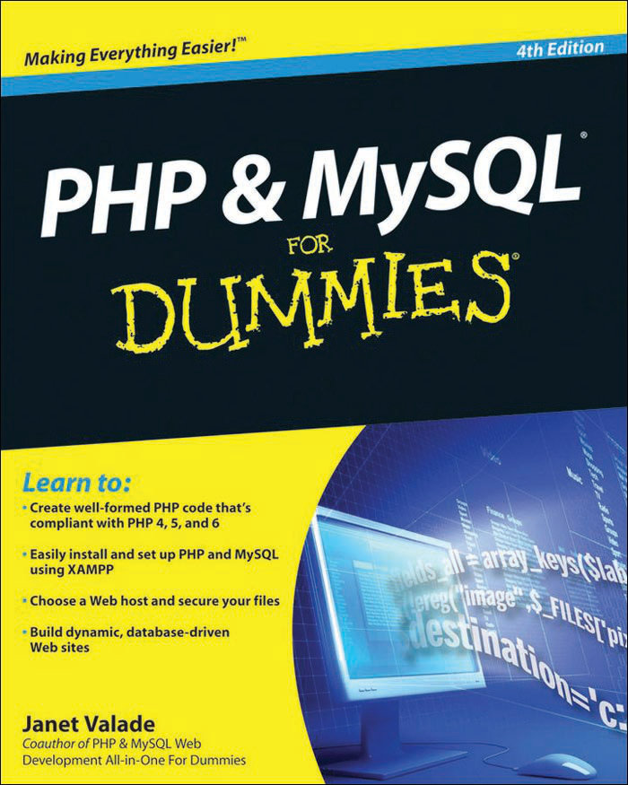 PHP and MySQL For Dummies cover